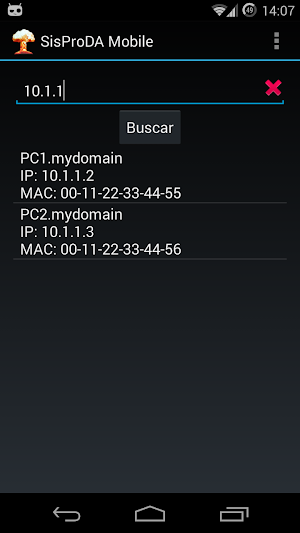 SisProDA Mobile Screenshot 2