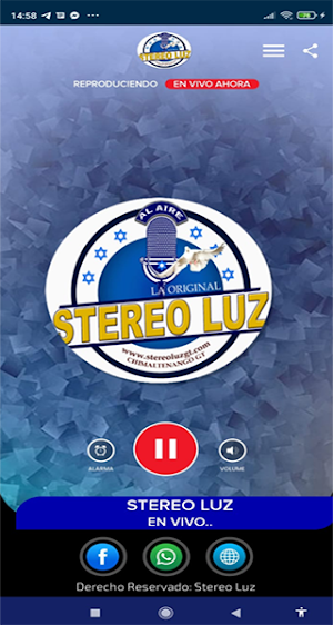 Stereo Luz Radio Screenshot 0