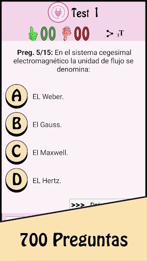 TestOpos Electricista Screenshot 2
