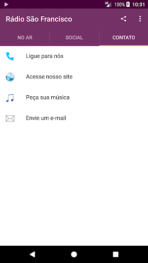 Rádio São Francisco Screenshot 2
