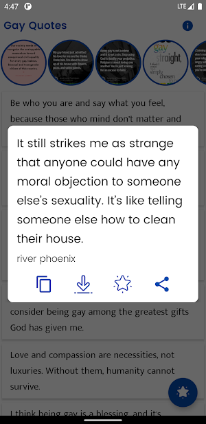 Gay Quotes and Sayings Screenshot 2