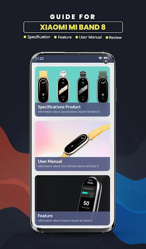 Xiaomi Mi Band 8 App Hint Screenshot 1