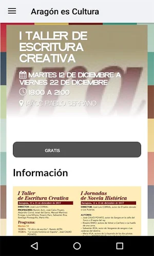 Aragón es Cultura Screenshot 0