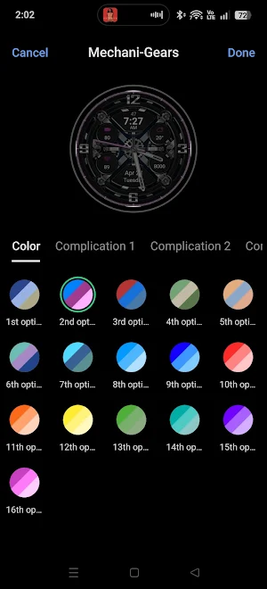 Mechani-Gears Watch Face 2026 Screenshot 0