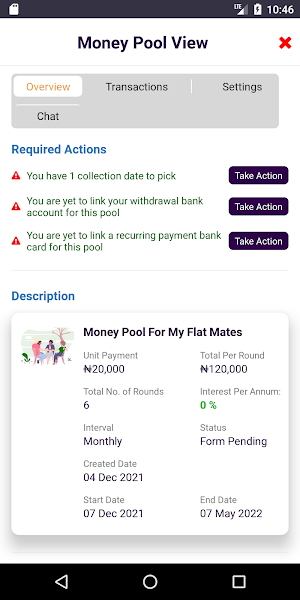 PouchMoney Screenshot 1