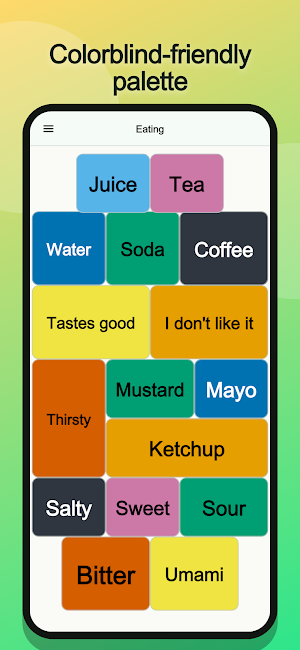 Talking Buttons: AAC Talker Screenshot 1