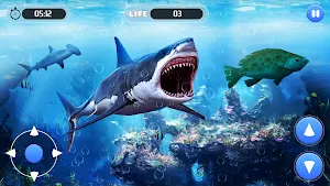 White Shark Attack Mission 3D Screenshot 0