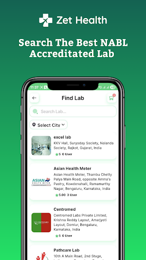 Zet Health Lab Tests, Medicine Screenshot 3