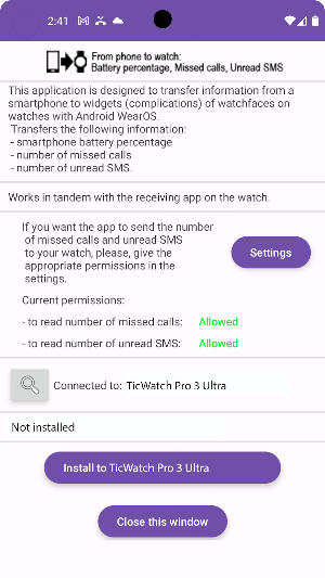Complication Info Screenshot 3