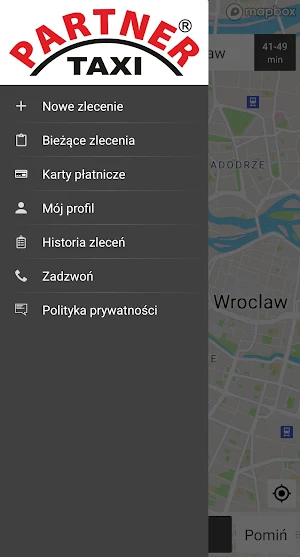 Partner Taxi Wrocław Screenshot 3