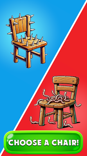 Choose a Chair: Funny Choices Screenshot 0