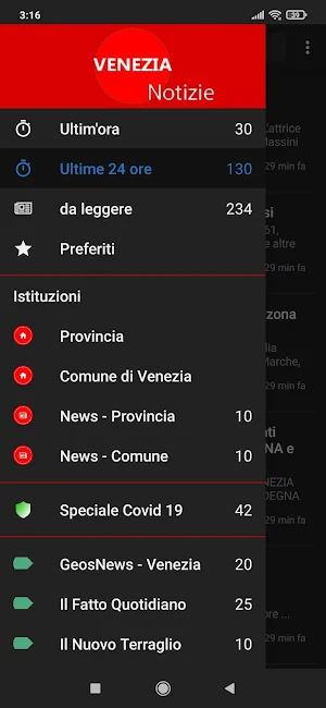 Venezia notizie Screenshot 0