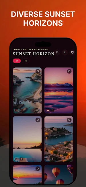 Sunset Wallpapers & Background Screenshot 1