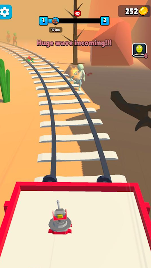 Guns Merge Zombie Train Attack Screenshot 2