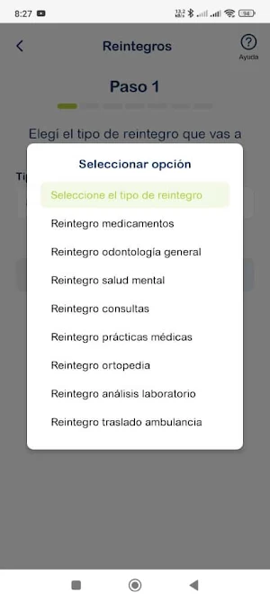 Económicas Salud Screenshot 2