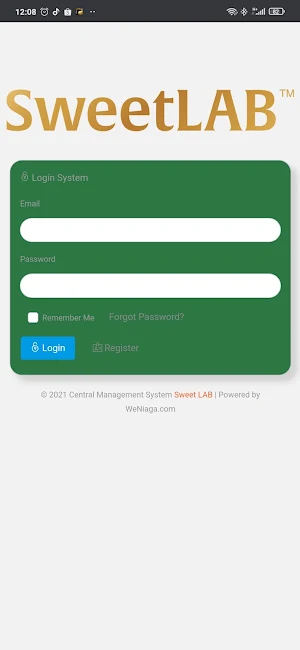 SweetLAB System Screenshot 0