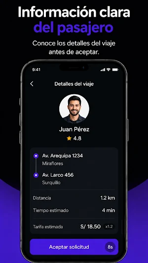 Chapa tu taxi Driver Screenshot 2