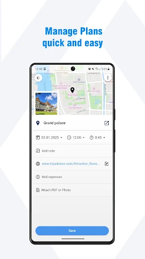 Konwix - Trip Plan & Expenses Screenshot 1
