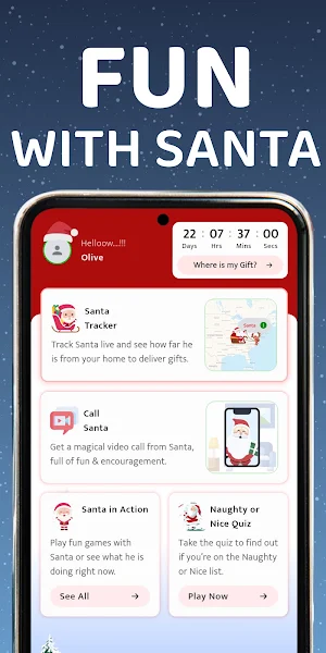 Santa Tracker 2025 Screenshot 3