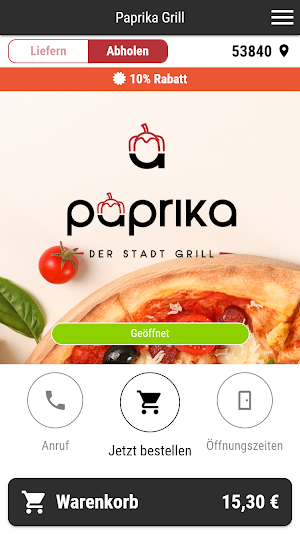 Paprika Grill Screenshot 0