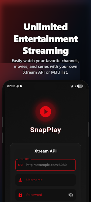 SnapPlayer: Smart IPTV Player Screenshot 0