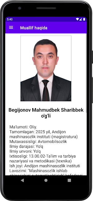 Muhandislik Screenshot 2