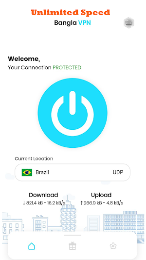 Unlimited Bangladesh VPN Screenshot 1