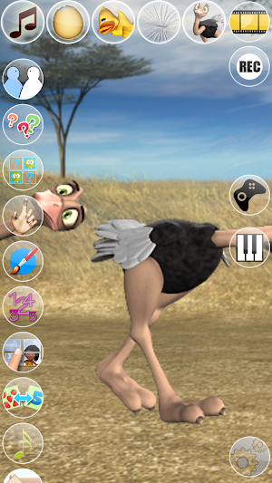 Talking Joe Ostrich Screenshot 2