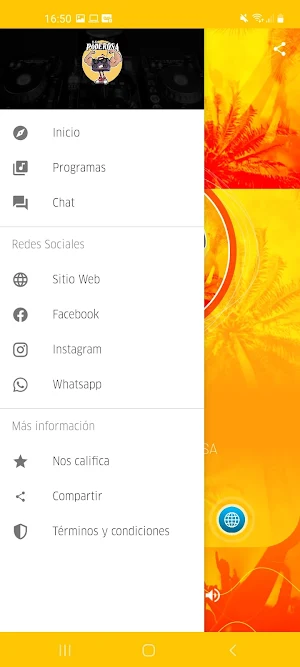 Red Poderosa Fm Chile Screenshot 2