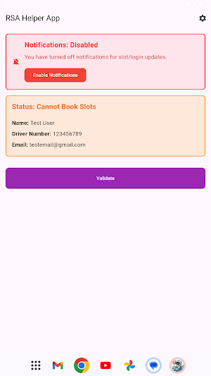 RSA Helper App Screenshot 3