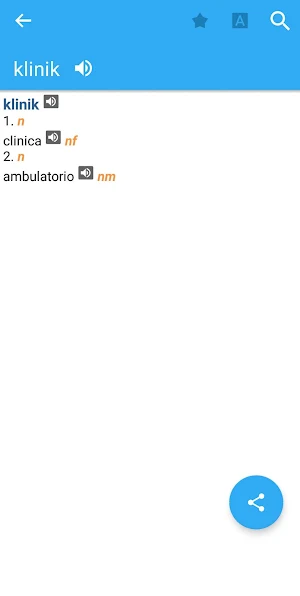 Italian-Turkish Dictionary Screenshot 3