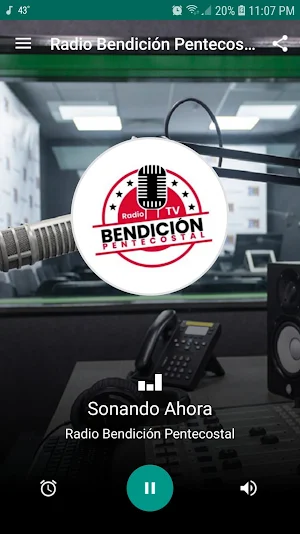 Radio Bendición Pentecostal Screenshot 0