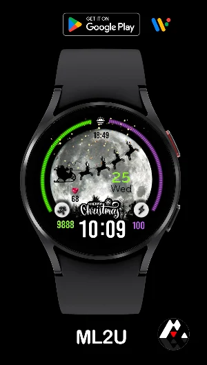 ML2U 144 Watch Face Screenshot 3