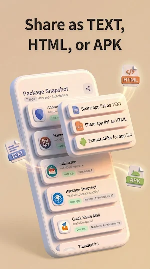 Package Snapshot – App Backup Screenshot 2