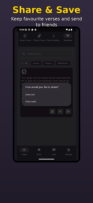 Bible Talks - Chat with bible Screenshot 3