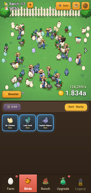 Eggmint Idle: Egg Farm Clicker Screenshot 2