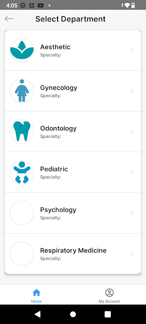 Hashem Clinic Patient Screenshot 3