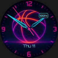 BKB NEON M2 Watch Face