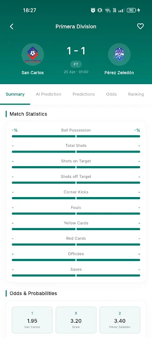 RiBET AI – Footbal Predictions Screenshot 1