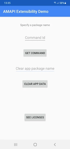 MobiManager-AMAPI Screenshot 1