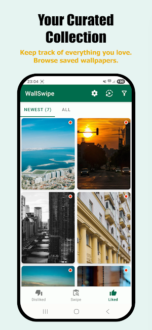 WallSwipe: Swipe Wallpapers Screenshot 2