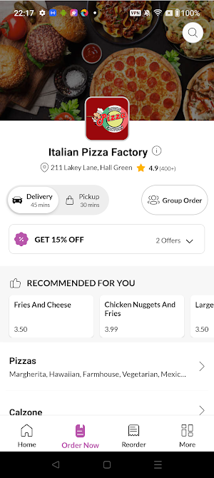 Italian Pizza Factory Screenshot 1