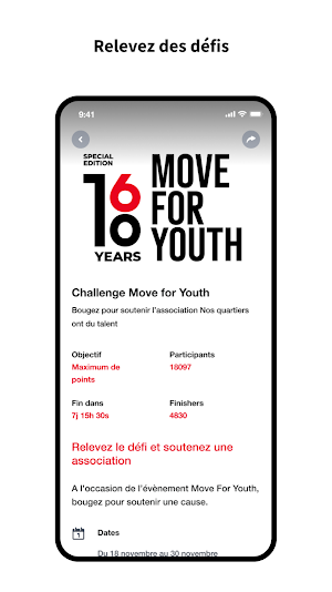 Move For Youth Screenshot 3