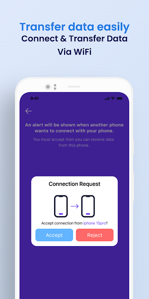 TFaster:Transfer, Sharing Data Screenshot 2