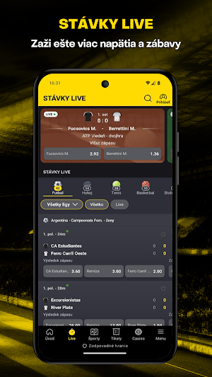 Fortuna Stávky Screenshot 1
