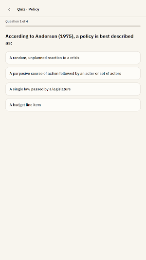 Policy And Program Evaluation Screenshot 1