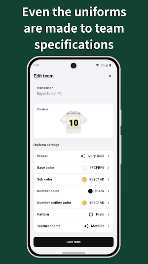 Soccer Lineup & Tactics Screenshot 2