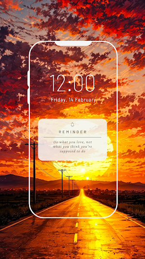 Sunset Aesthetic Wallpaper 4K Screenshot 3