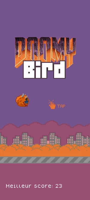 Doomy Bird - Tap to live Screenshot 0