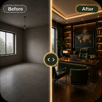 AI CEO Office Room Makeover